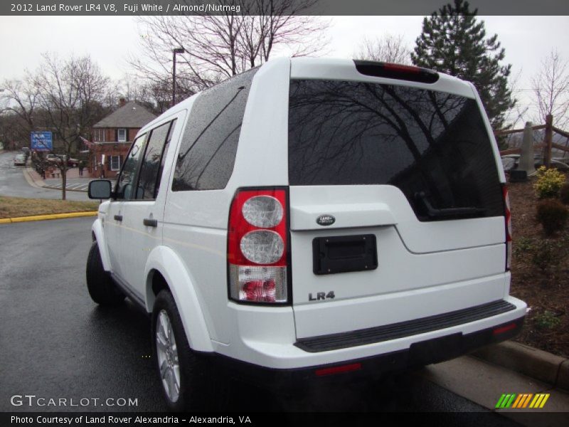 Fuji White / Almond/Nutmeg 2012 Land Rover LR4 V8