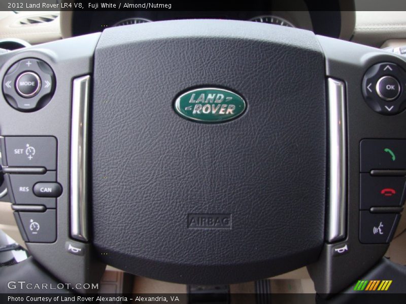 Fuji White / Almond/Nutmeg 2012 Land Rover LR4 V8