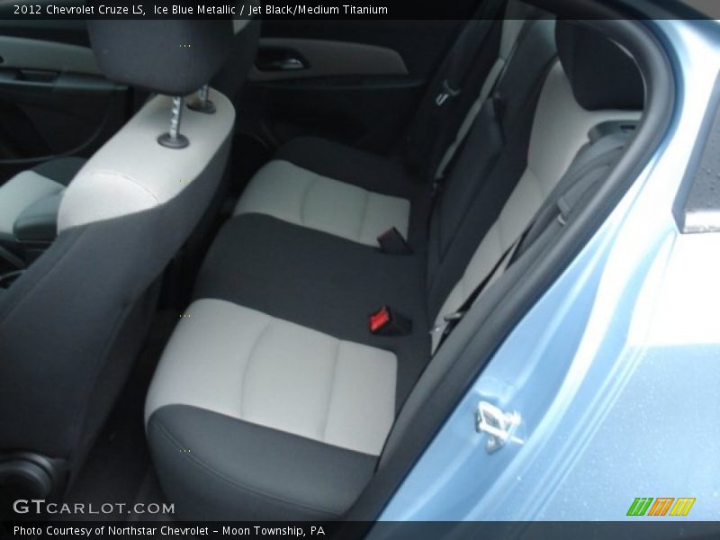 Ice Blue Metallic / Jet Black/Medium Titanium 2012 Chevrolet Cruze LS