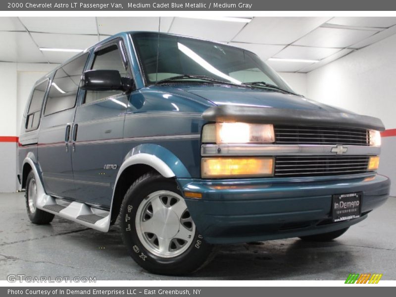 Medium Cadet Blue Metallic / Medium Gray 2000 Chevrolet Astro LT Passenger Van