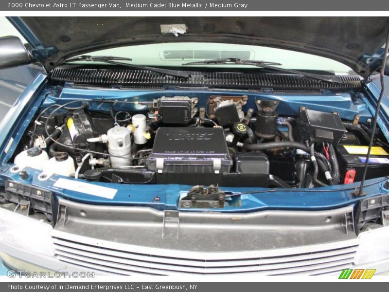 Medium Cadet Blue Metallic / Medium Gray 2000 Chevrolet Astro LT Passenger Van