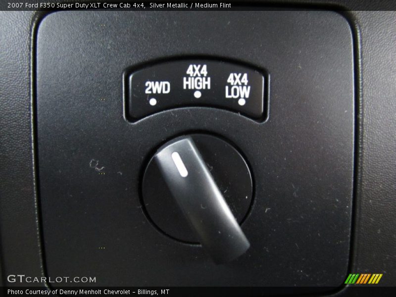 Silver Metallic / Medium Flint 2007 Ford F350 Super Duty XLT Crew Cab 4x4