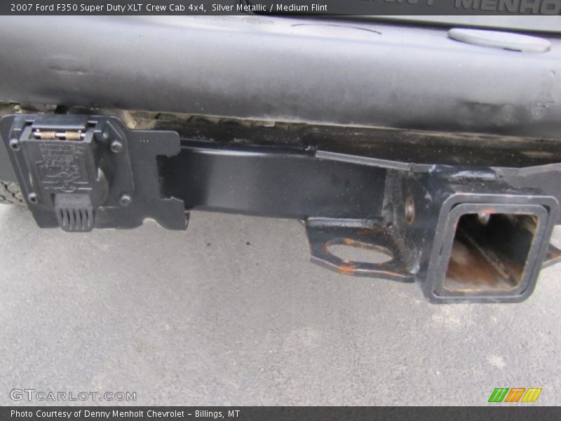 Silver Metallic / Medium Flint 2007 Ford F350 Super Duty XLT Crew Cab 4x4