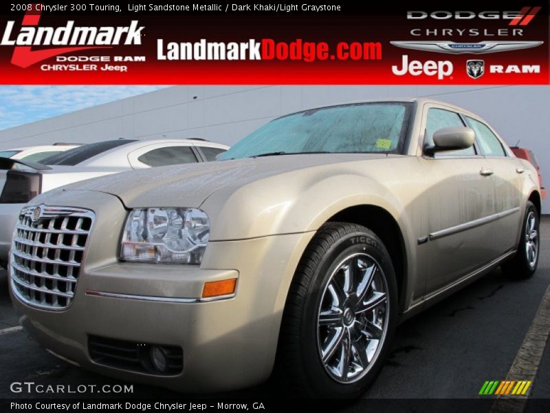 Light Sandstone Metallic / Dark Khaki/Light Graystone 2008 Chrysler 300 Touring