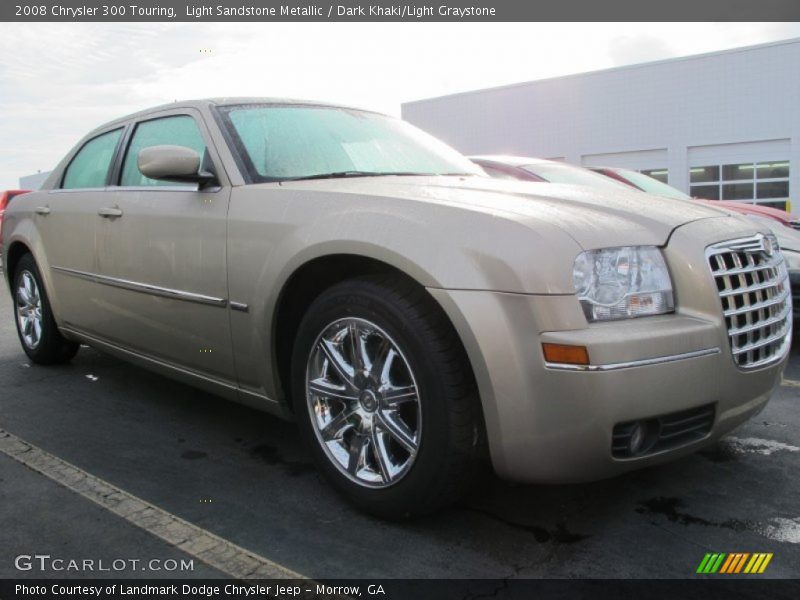 Light Sandstone Metallic / Dark Khaki/Light Graystone 2008 Chrysler 300 Touring