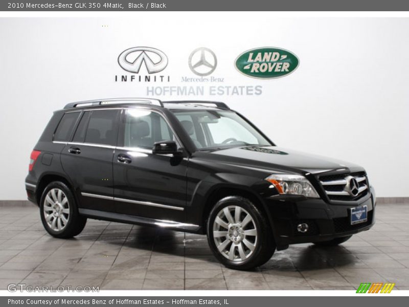 Black / Black 2010 Mercedes-Benz GLK 350 4Matic