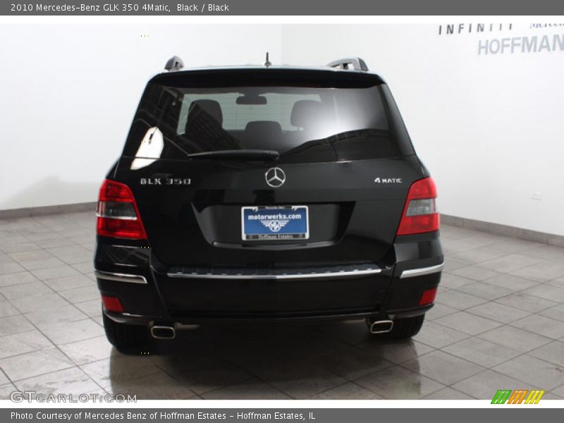 Black / Black 2010 Mercedes-Benz GLK 350 4Matic