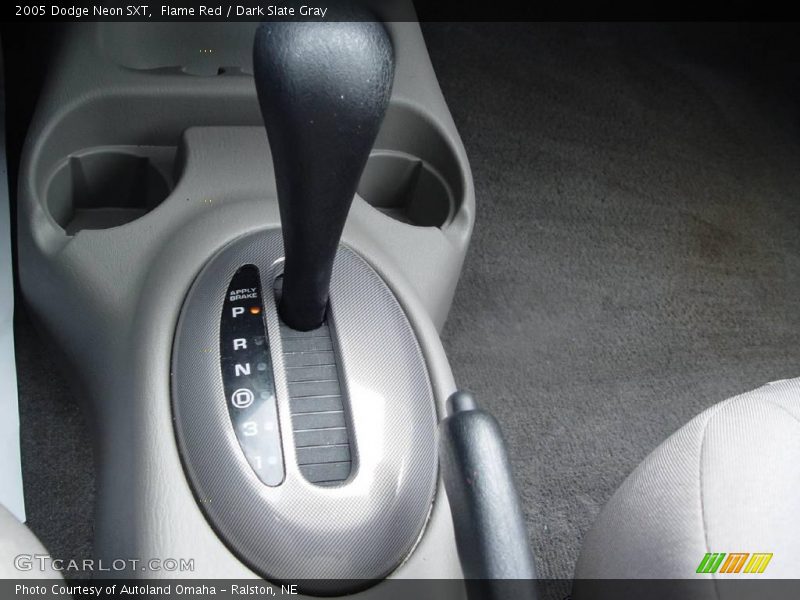 Flame Red / Dark Slate Gray 2005 Dodge Neon SXT
