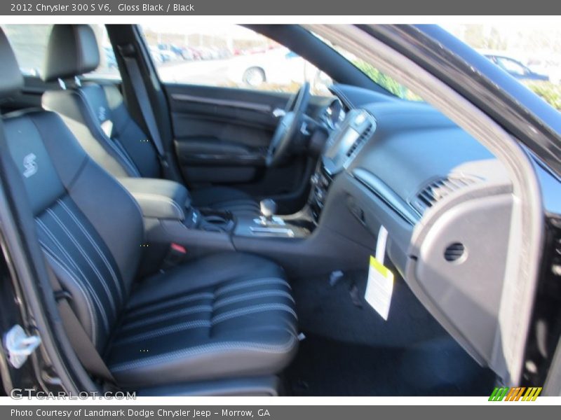 Gloss Black / Black 2012 Chrysler 300 S V6