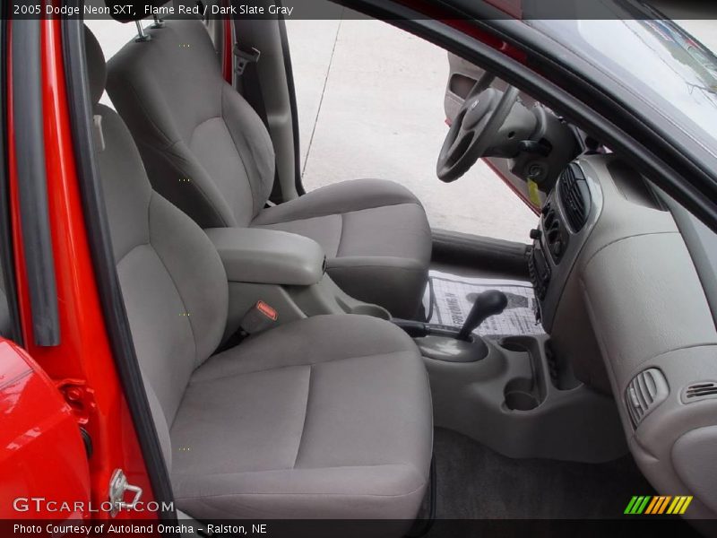 Flame Red / Dark Slate Gray 2005 Dodge Neon SXT