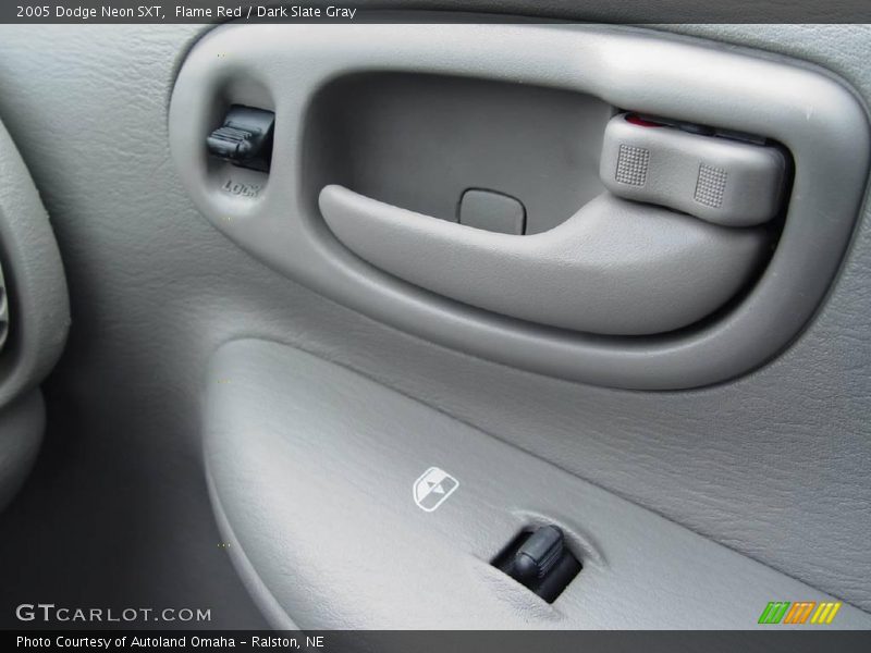 Flame Red / Dark Slate Gray 2005 Dodge Neon SXT