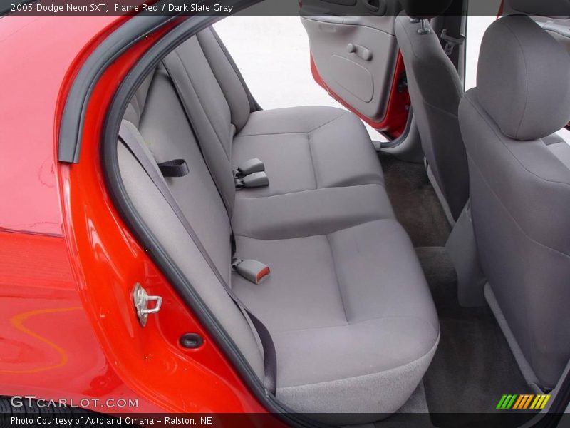 Flame Red / Dark Slate Gray 2005 Dodge Neon SXT