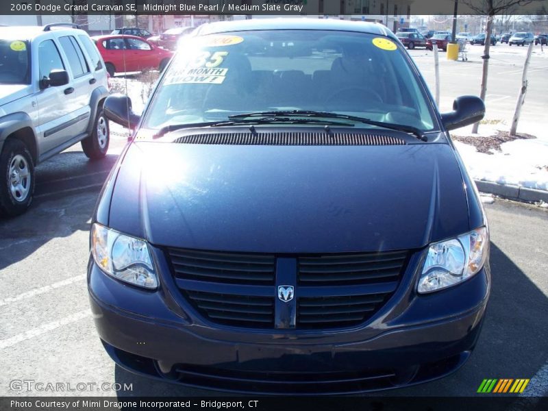 Midnight Blue Pearl / Medium Slate Gray 2006 Dodge Grand Caravan SE