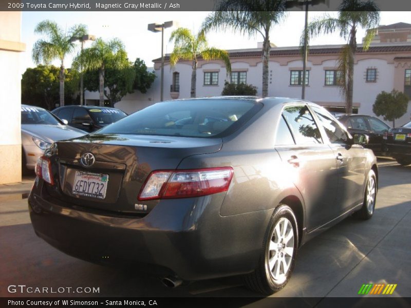 Magnetic Gray Metallic / Ash 2009 Toyota Camry Hybrid