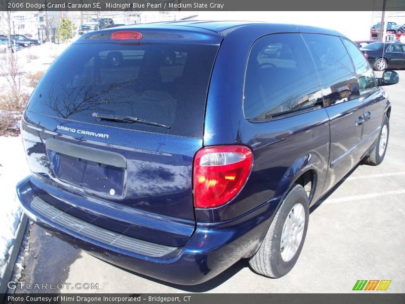 Midnight Blue Pearl / Medium Slate Gray 2006 Dodge Grand Caravan SE