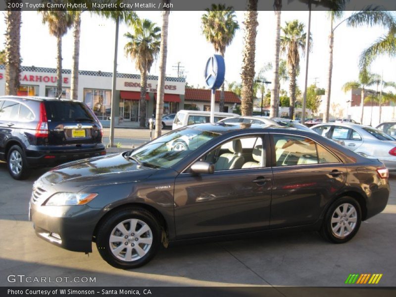 Magnetic Gray Metallic / Ash 2009 Toyota Camry Hybrid
