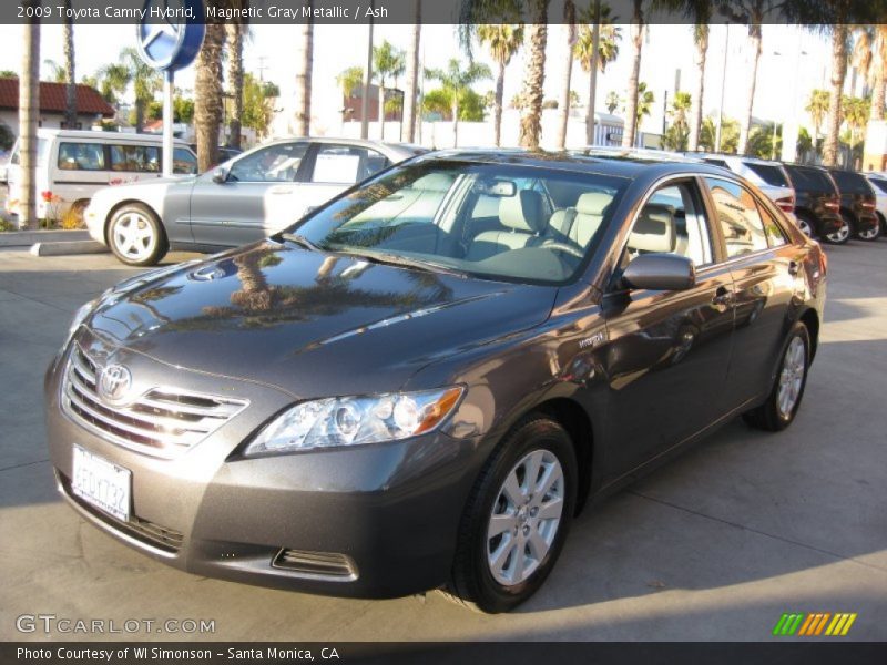 Magnetic Gray Metallic / Ash 2009 Toyota Camry Hybrid