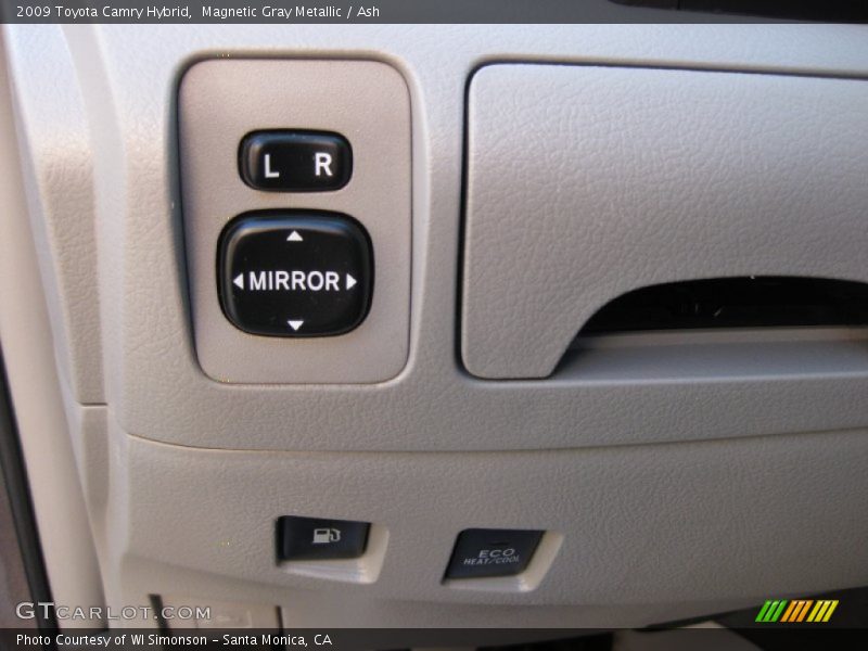 Magnetic Gray Metallic / Ash 2009 Toyota Camry Hybrid
