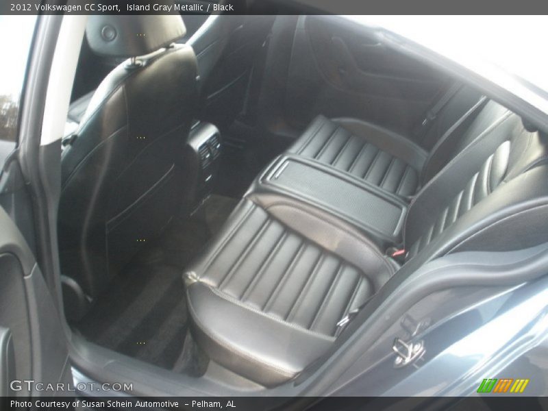 Island Gray Metallic / Black 2012 Volkswagen CC Sport