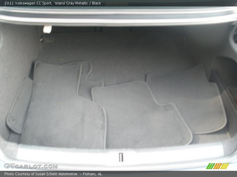 Island Gray Metallic / Black 2012 Volkswagen CC Sport
