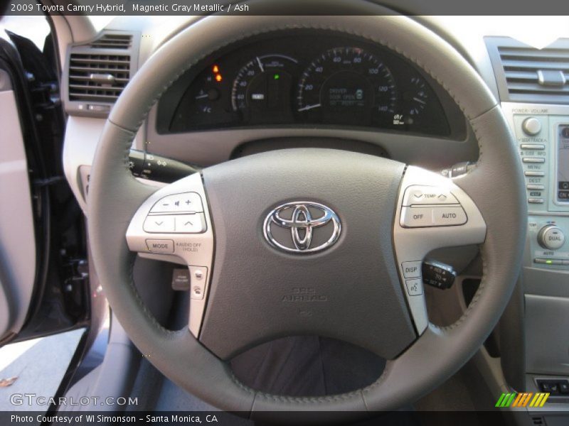 Magnetic Gray Metallic / Ash 2009 Toyota Camry Hybrid