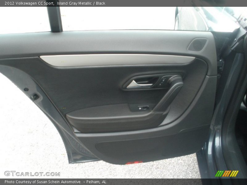 Island Gray Metallic / Black 2012 Volkswagen CC Sport