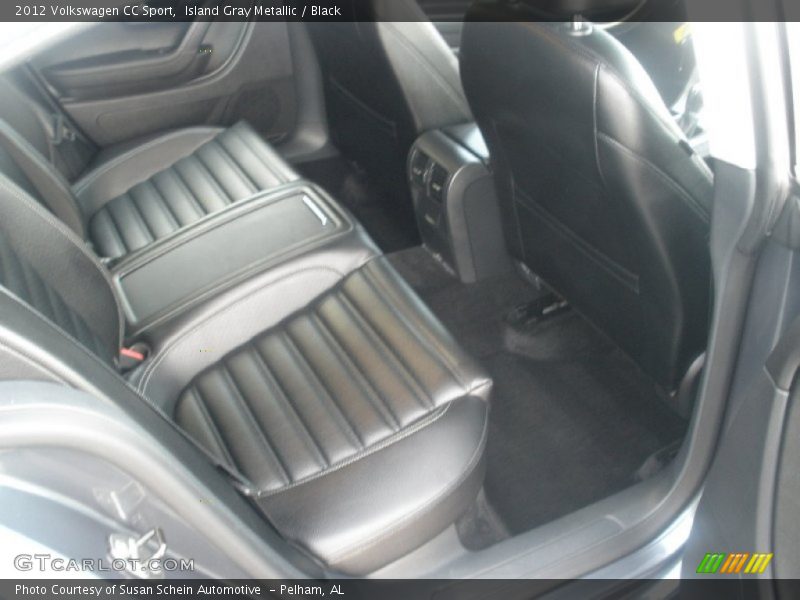 Island Gray Metallic / Black 2012 Volkswagen CC Sport