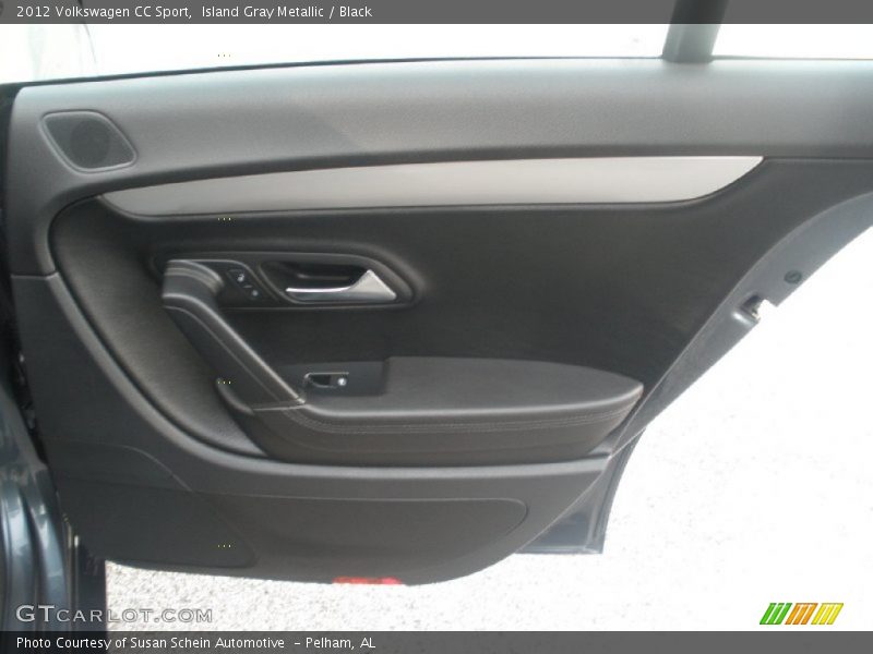 Island Gray Metallic / Black 2012 Volkswagen CC Sport