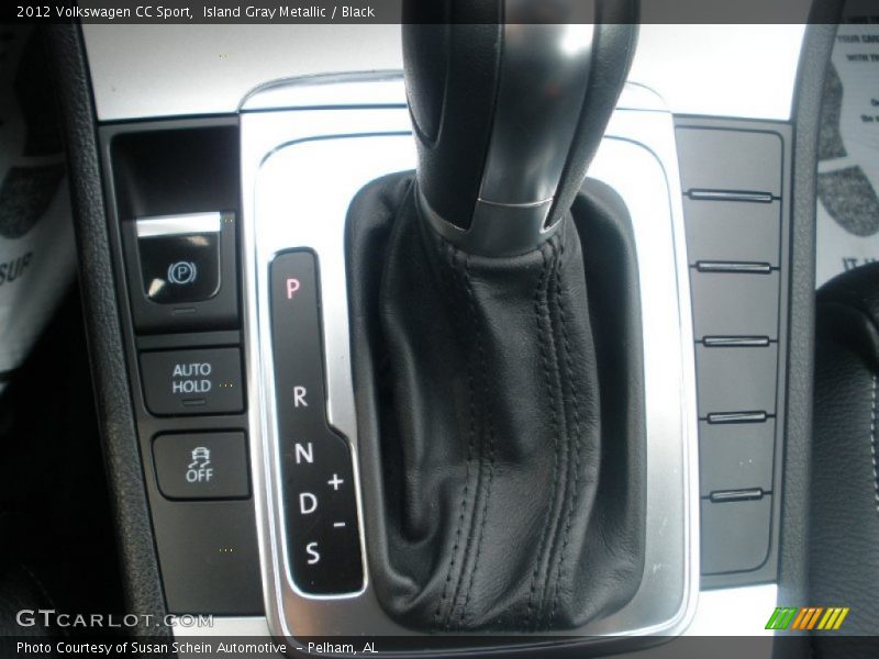 Island Gray Metallic / Black 2012 Volkswagen CC Sport
