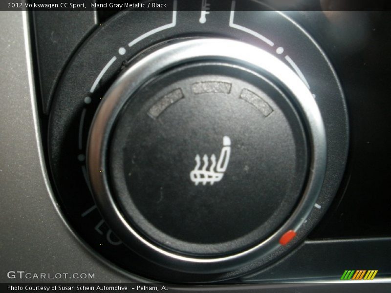 Island Gray Metallic / Black 2012 Volkswagen CC Sport