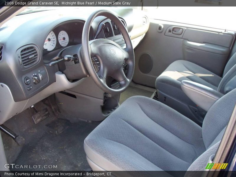 Midnight Blue Pearl / Medium Slate Gray 2006 Dodge Grand Caravan SE