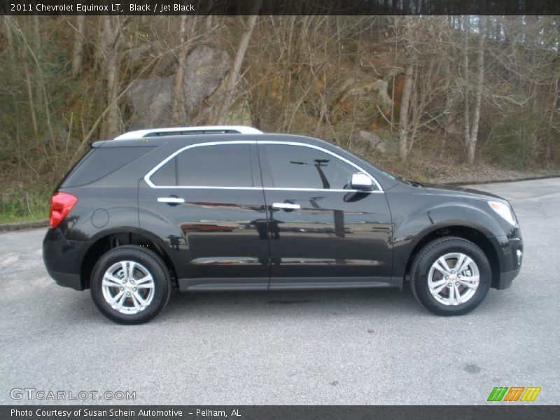 Black / Jet Black 2011 Chevrolet Equinox LT