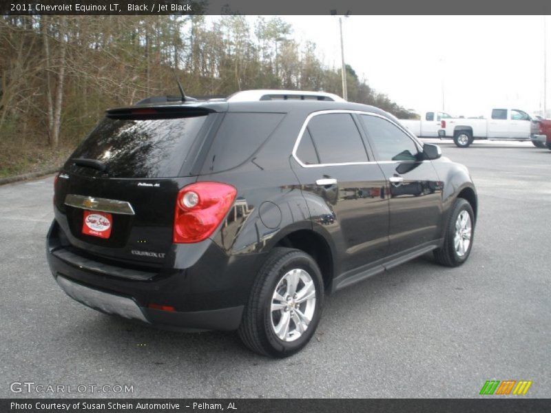 Black / Jet Black 2011 Chevrolet Equinox LT