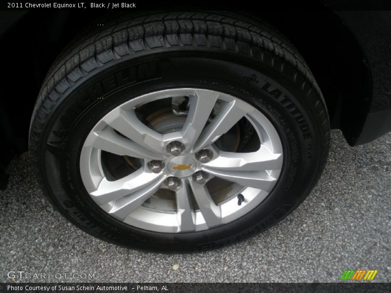 Black / Jet Black 2011 Chevrolet Equinox LT