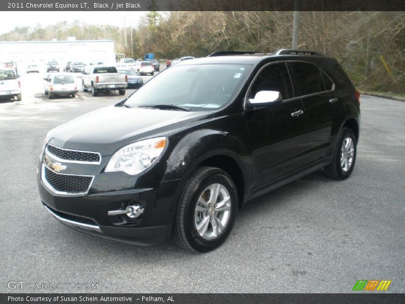 Black / Jet Black 2011 Chevrolet Equinox LT