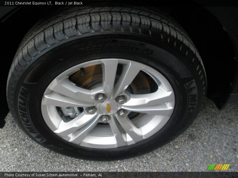 Black / Jet Black 2011 Chevrolet Equinox LT