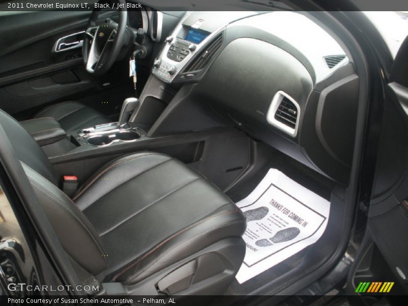 Black / Jet Black 2011 Chevrolet Equinox LT