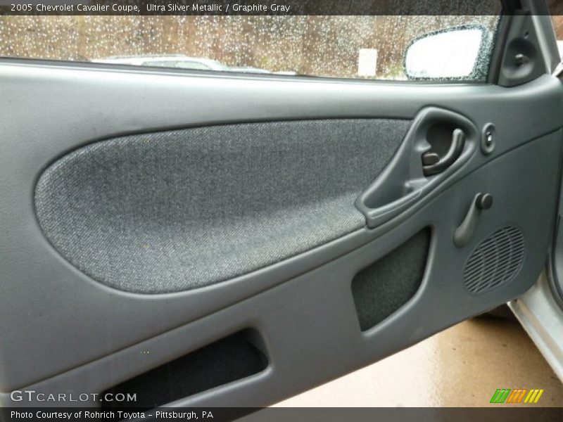 Ultra Silver Metallic / Graphite Gray 2005 Chevrolet Cavalier Coupe