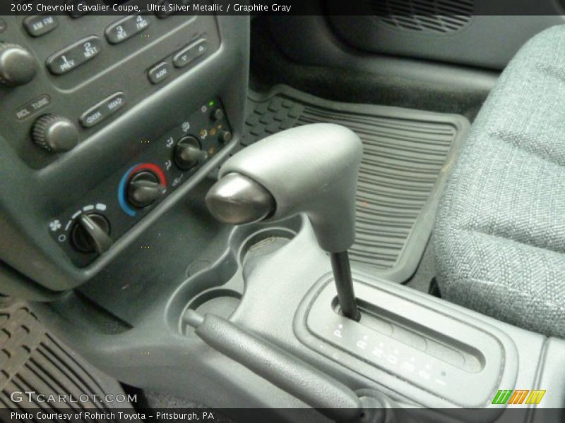 Ultra Silver Metallic / Graphite Gray 2005 Chevrolet Cavalier Coupe