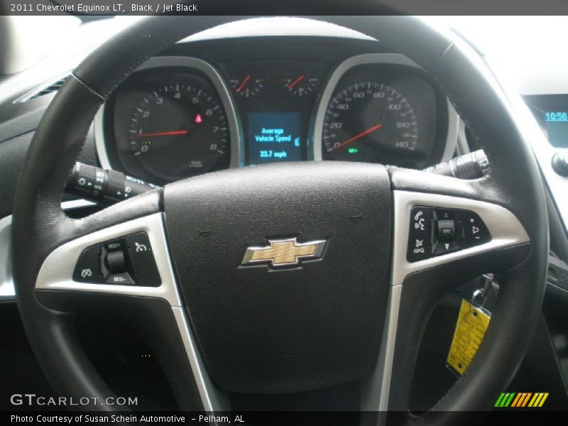 Black / Jet Black 2011 Chevrolet Equinox LT