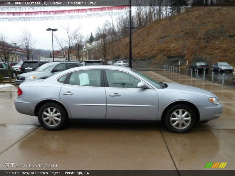 Glacier Blue Metallic / Gray 2005 Buick LaCrosse CX
