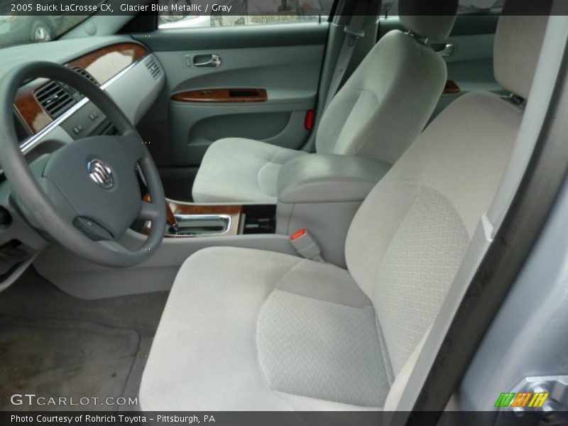 Glacier Blue Metallic / Gray 2005 Buick LaCrosse CX