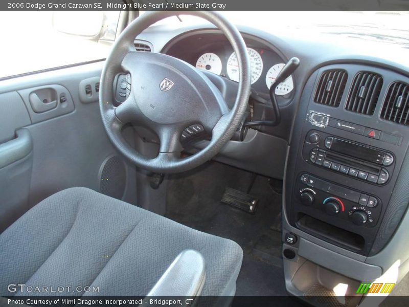 Midnight Blue Pearl / Medium Slate Gray 2006 Dodge Grand Caravan SE