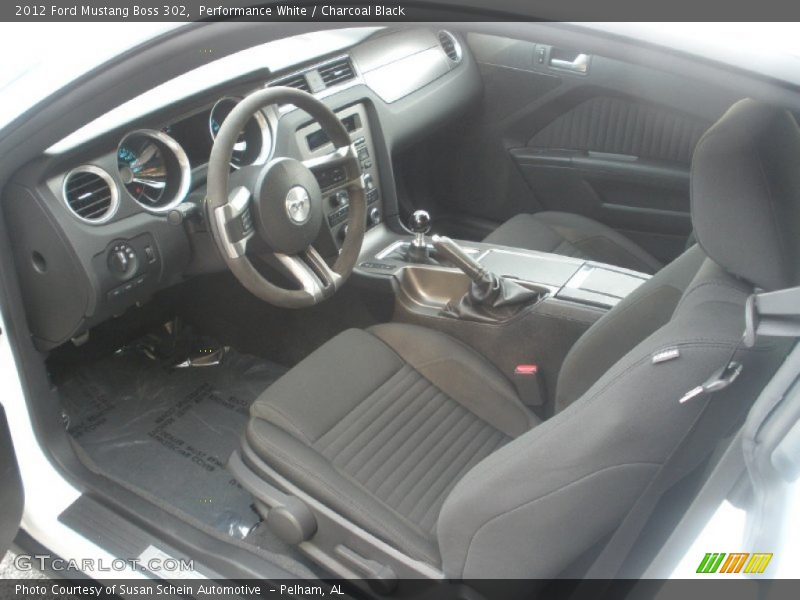 Charcoal Black Interior - 2012 Mustang Boss 302 