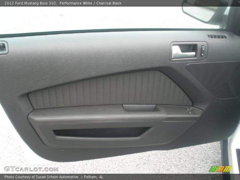 Door Panel of 2012 Mustang Boss 302