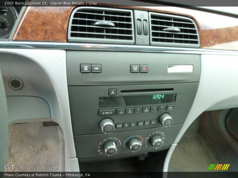 Glacier Blue Metallic / Gray 2005 Buick LaCrosse CX