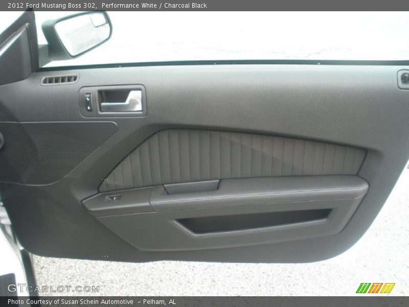 Door Panel of 2012 Mustang Boss 302