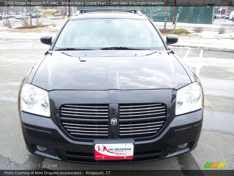 Brilliant Black Crystal Pearl / Dark Slate Gray/Light Graystone 2006 Dodge Magnum R/T AWD