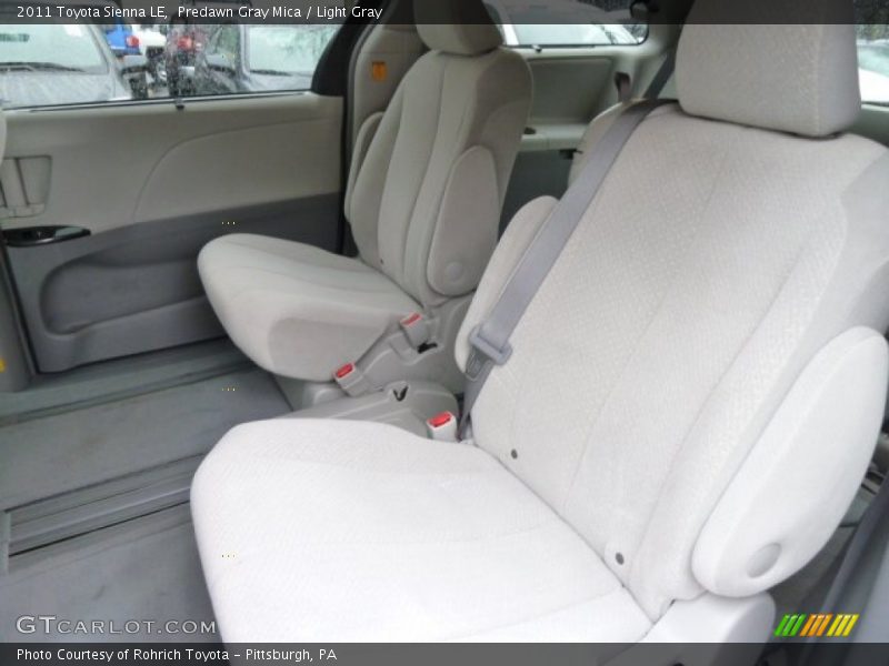 Predawn Gray Mica / Light Gray 2011 Toyota Sienna LE