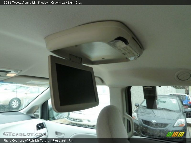 Predawn Gray Mica / Light Gray 2011 Toyota Sienna LE